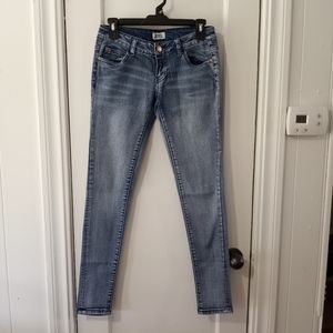 Celebrity Pink Distressed Skinny Jeans Junior Women's Size 1